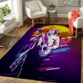 Paul Mccartney Artwork Music Synthwave 80s Art Teppich