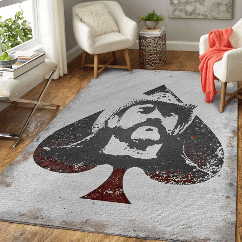 Lemmy Kilmister Music Art II Teppich