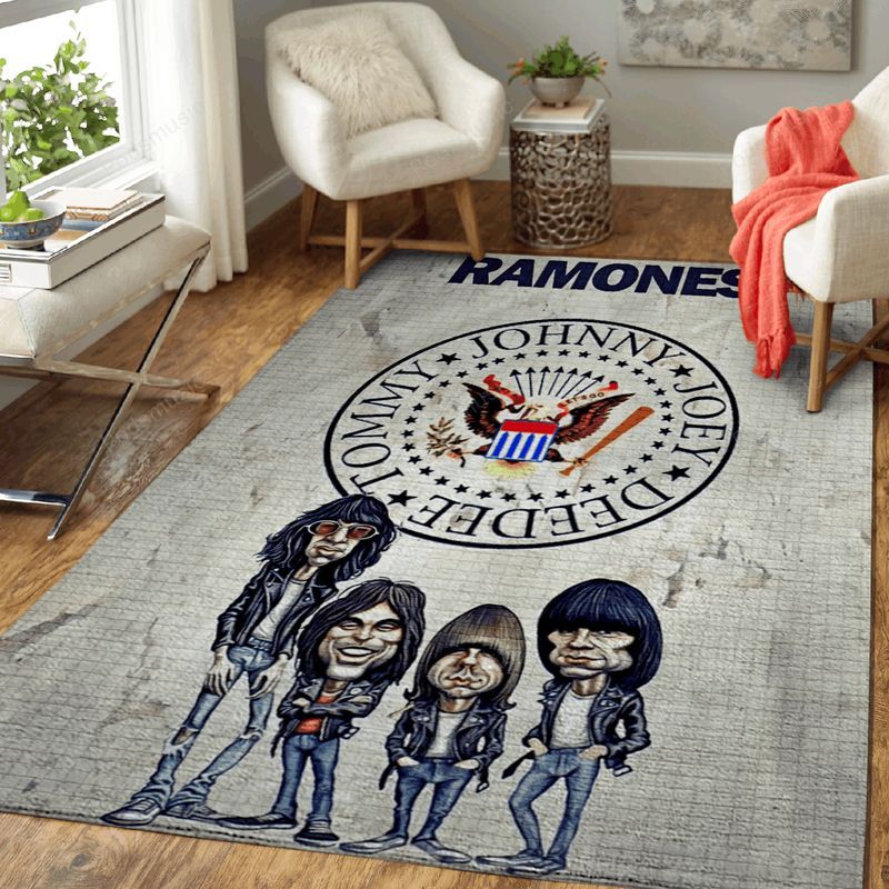 Ramones Music Art Teppich