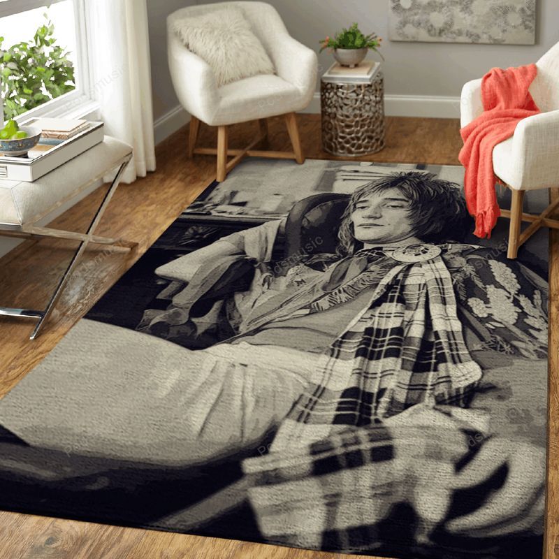 Rod Stewart 1 Music Art Teppich