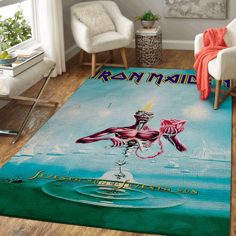 Iron Maiden Band Seventh Son Of A Seventh Son Art Teppich