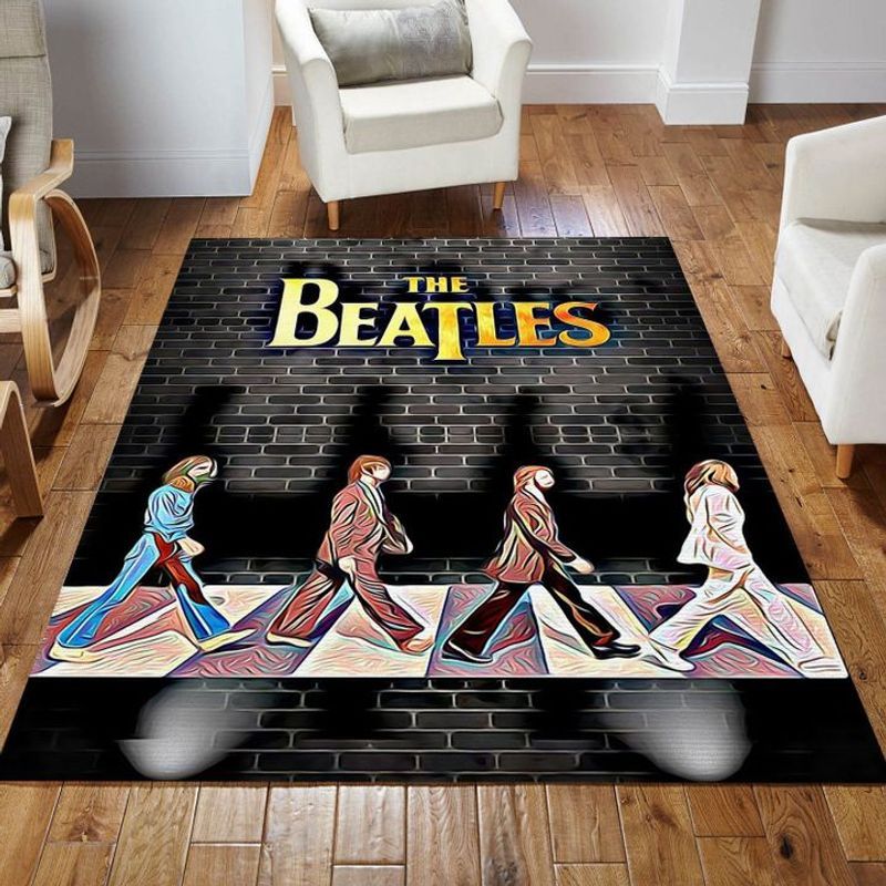 The Beatles Abbey Road Painting Teppich