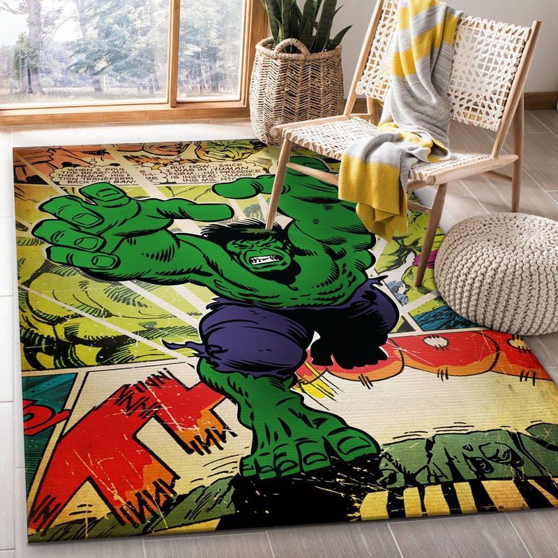 Marvel The Incredible Hulk Hero Movie Teppich