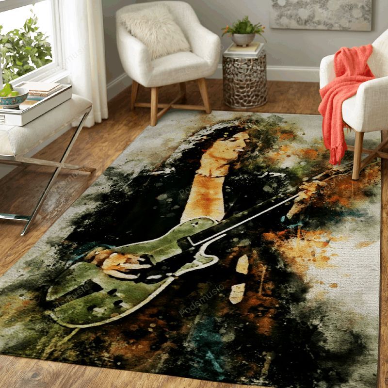 Joe Perry Music World Art Teppich