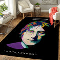John Lennon Music Art Teppich