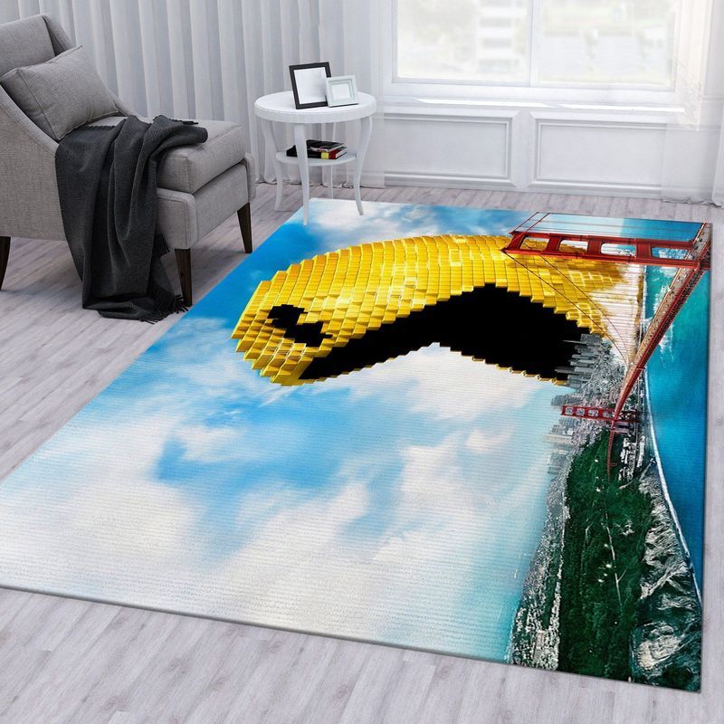 Pacman Eat City Gaming Teppich
