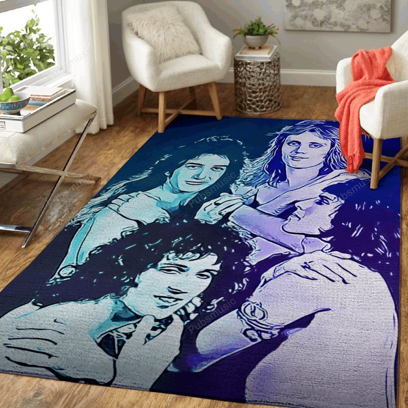 Queen Music Artwork Art Teppich