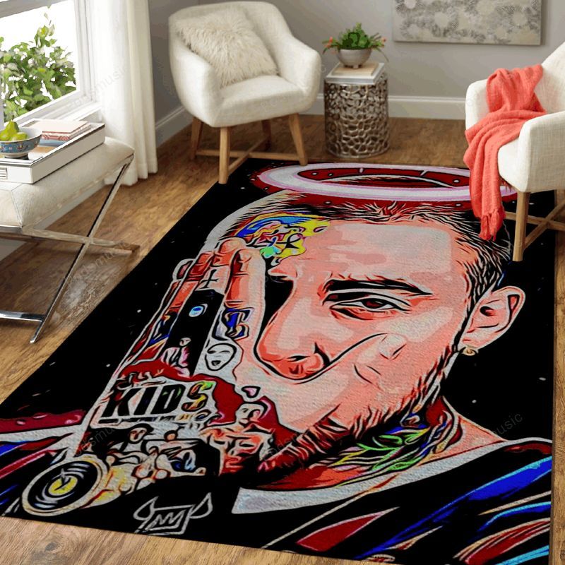 Mac Miller Music Painting Art Teppich