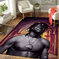 Omb Peezy Rap Music Art Teppich