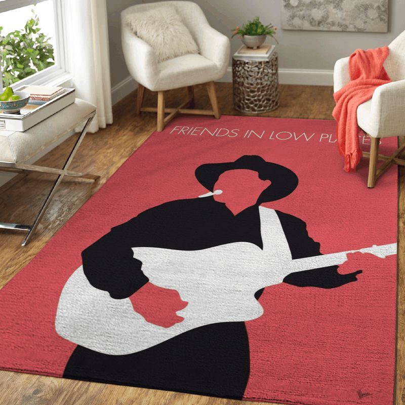 Garth Brooks Friends In Low Places Art Teppich