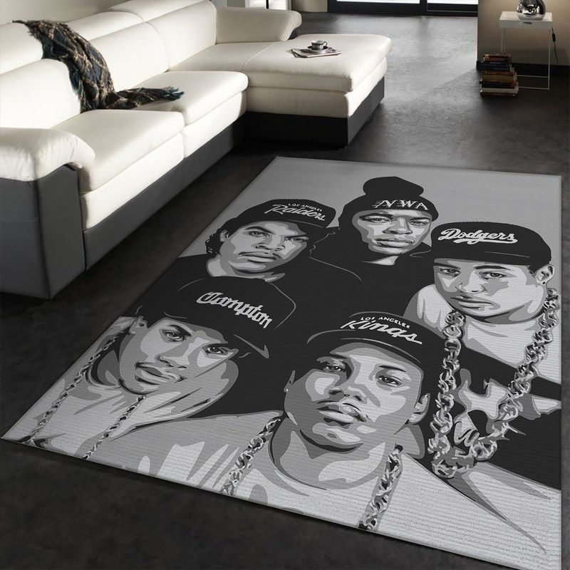 N W A Rapper Teppich