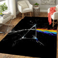 The Dark Side Of The Splatter Music Art Teppich
