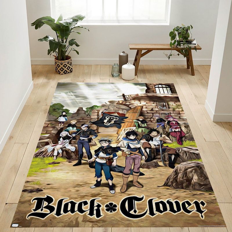 Black Clover Group Teppich