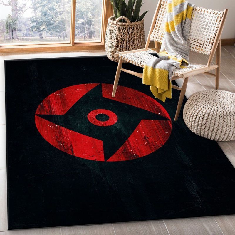 Mangekyo Sharingan Anime 1 Teppich