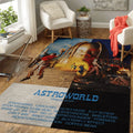 Travis Scott Astro World Music Art Teppich