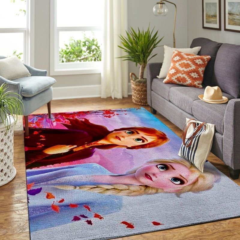 Frozen Elsa Anna 1 Teppich