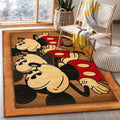 Three Mickeys Disney Teppich