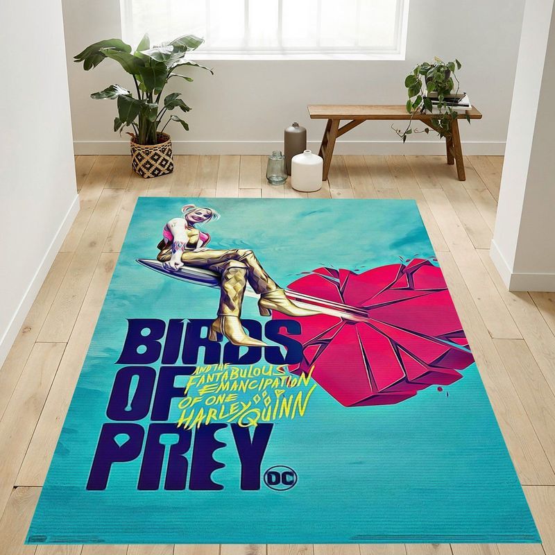 Harley Quiin Birds Of Prey 7 Teppich