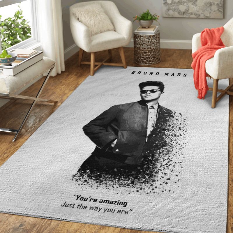 Bruno Mars Youre Amazing Just The Way You Are Art Teppich