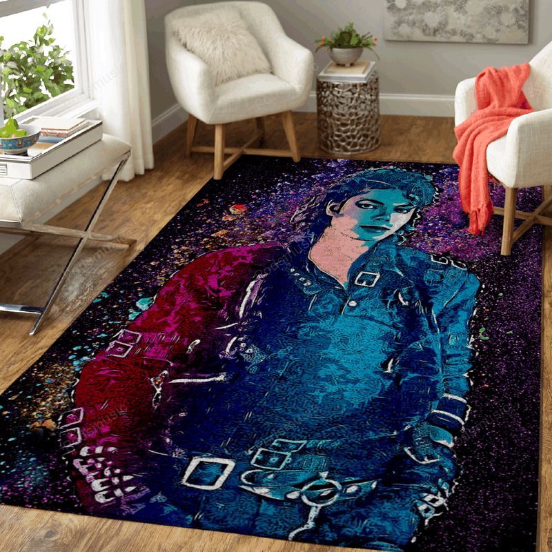 Michael Jackson Galaxy Music Art Teppich