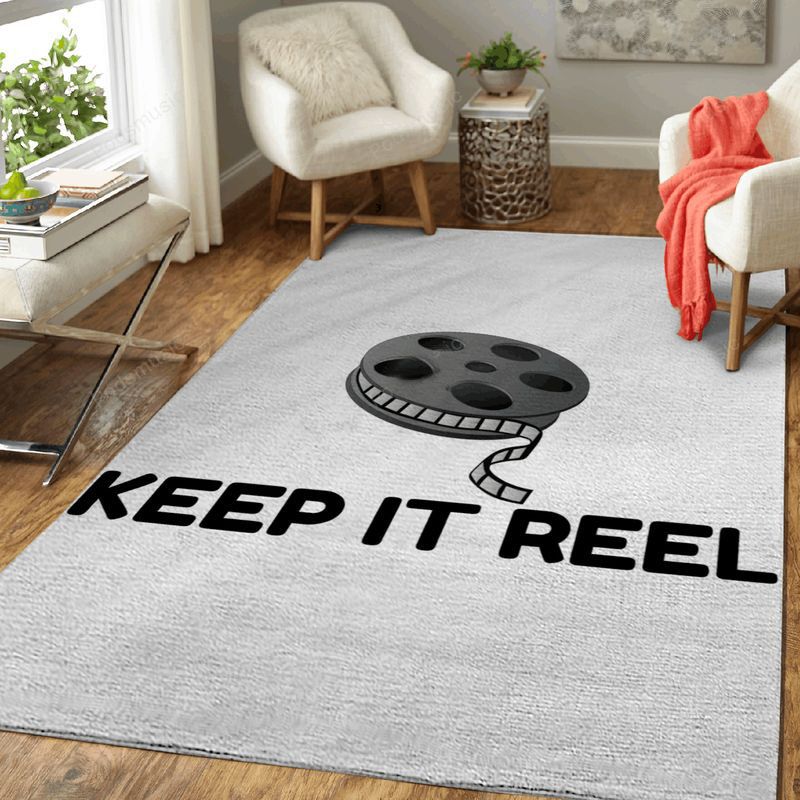 Keep It Reel Music Art Teppich