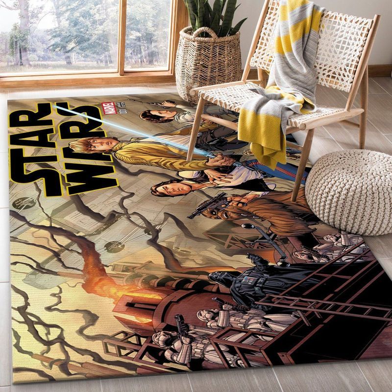Star Wars Marvel Comic Teppich