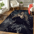 Mariah Carey Pop Music Collection Art Teppich