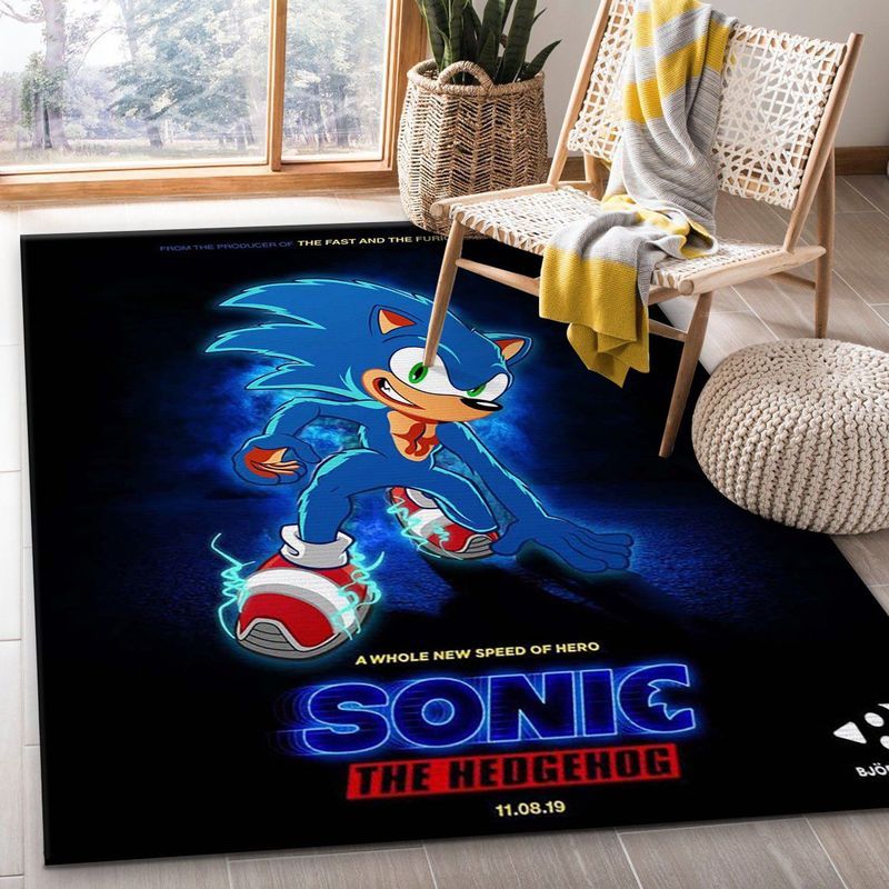 Bjorn Linsin Sonic Poster Teppich