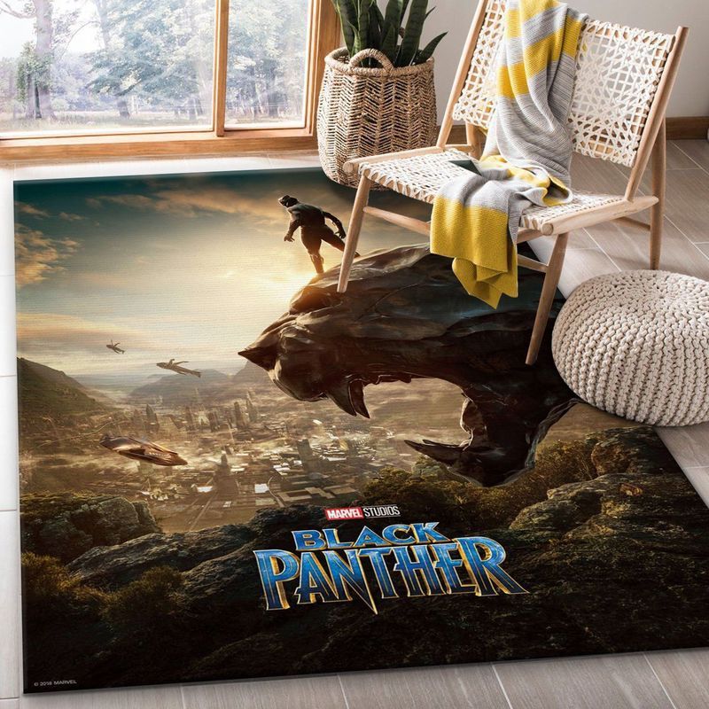 Black Panther Marvel 5 Teppich 2