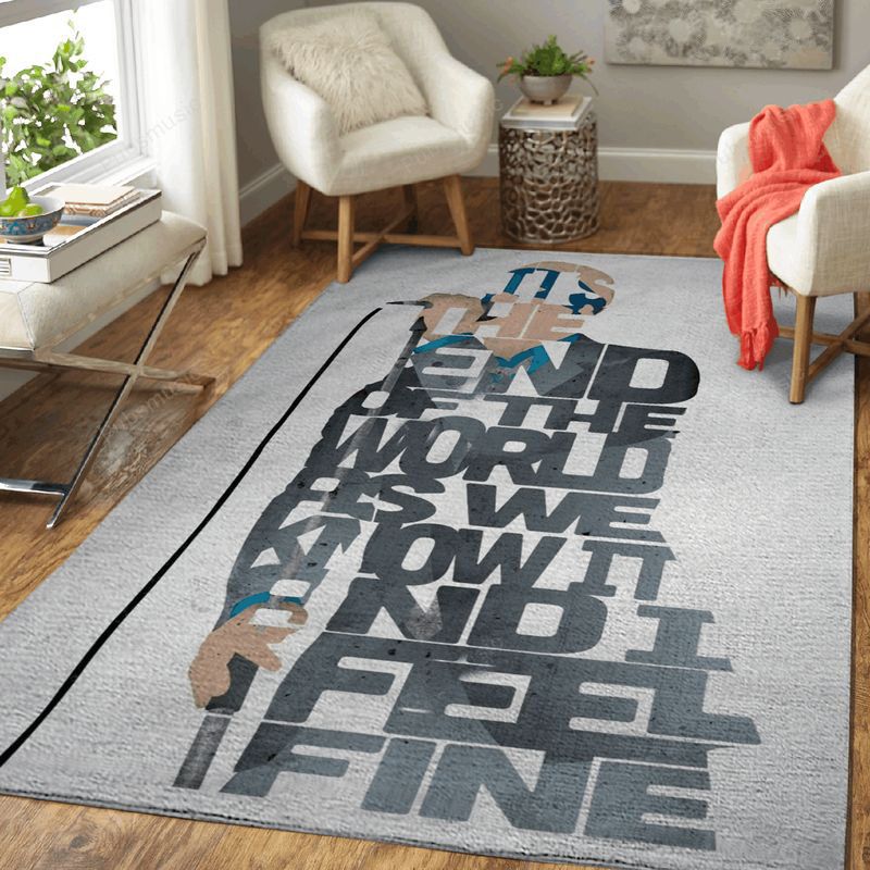Michael Stipe Rem Music Artwork Art Teppich