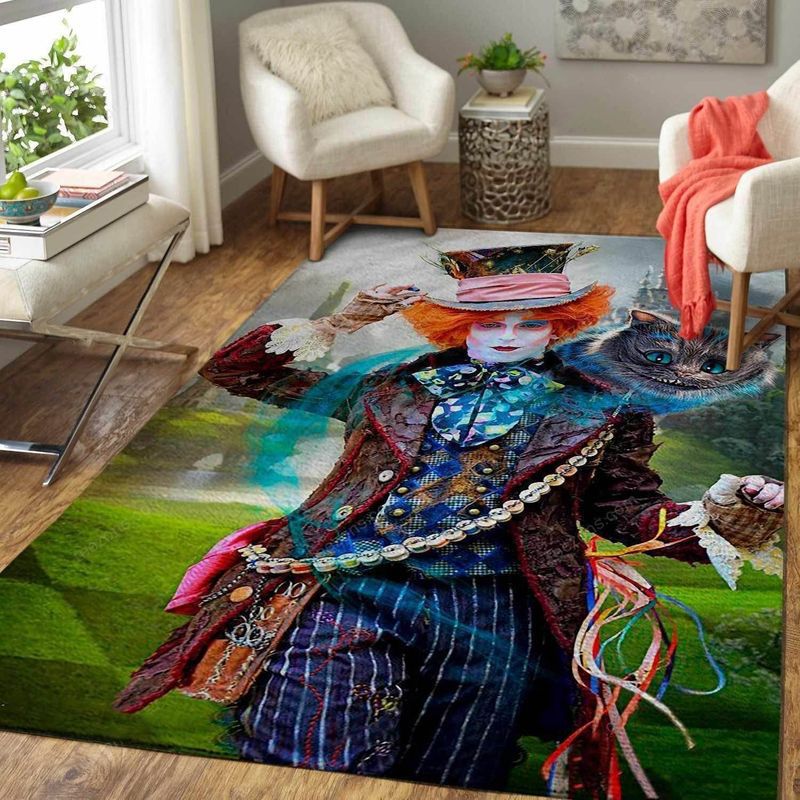 The Mad Hatter Alice In Wonderland Teppich