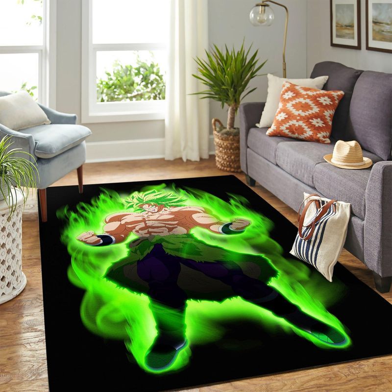 Dragon Ball Broly Super Legendary Saiyan Carpet Teppich
