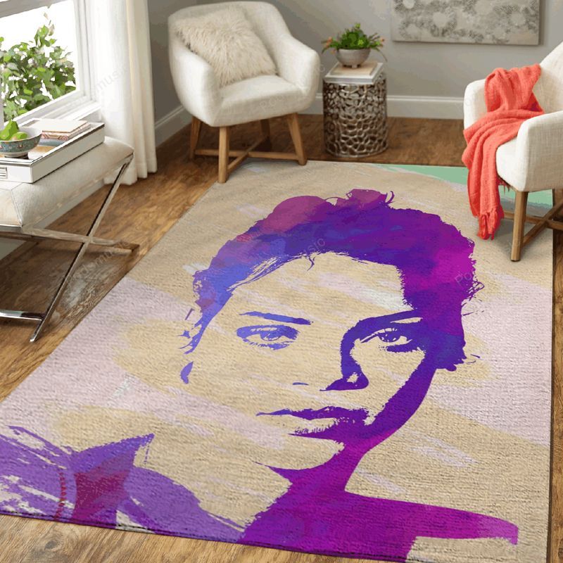 Rihanna Music Art Teppich