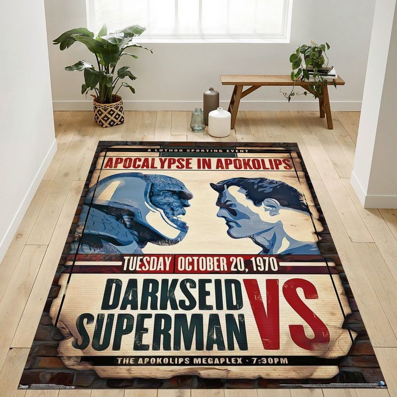 Dc Comics Darkside Vs Superman Teppich