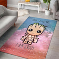 Baby Groot Cute Kids Room Teppich