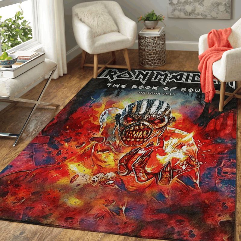 Iron MaidenThe Book Of Souls Art Teppich