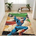 Dc Comics Superman Car Teppich