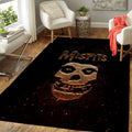 Misfits Music Symbols Art Teppich