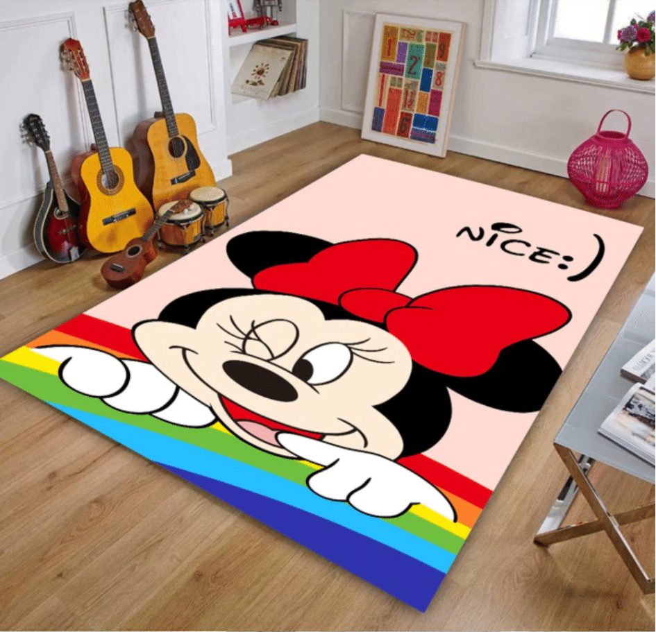 Disney Mickey Minnie Mouse 7 Teppich