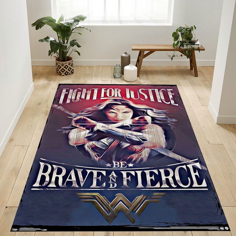 Dc Comics Movie Wonder Woman Justice Teppich