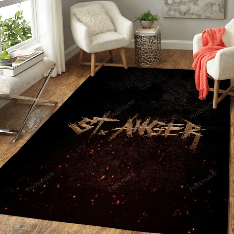 Metallica St Anger Music Symbols Art Teppich