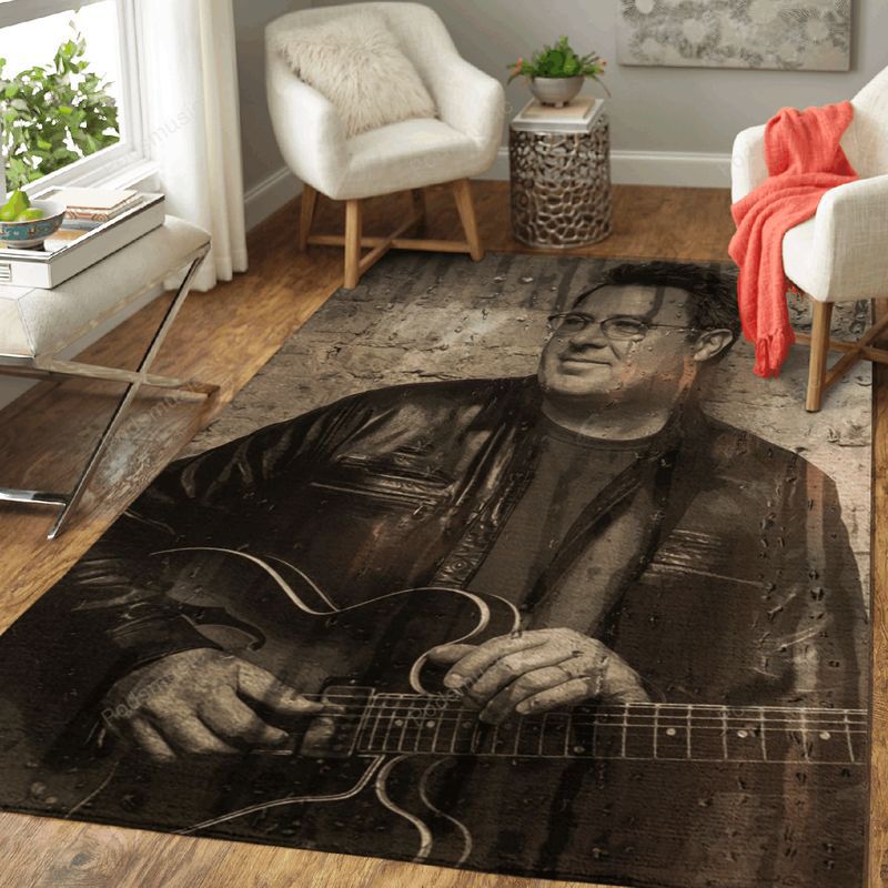 Vince Gill Music Art Teppich