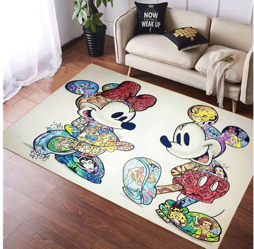 Disney Mickey Minnie Mouse 24 Teppich