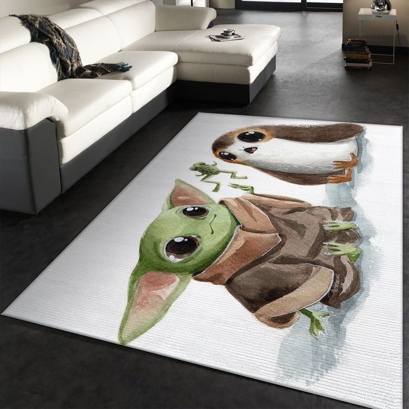 Mandalorian Baby Yoda Star Wars 72 Teppich
