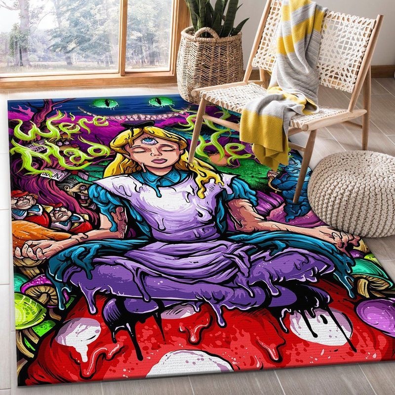 Alice In Wonderland Teppich
