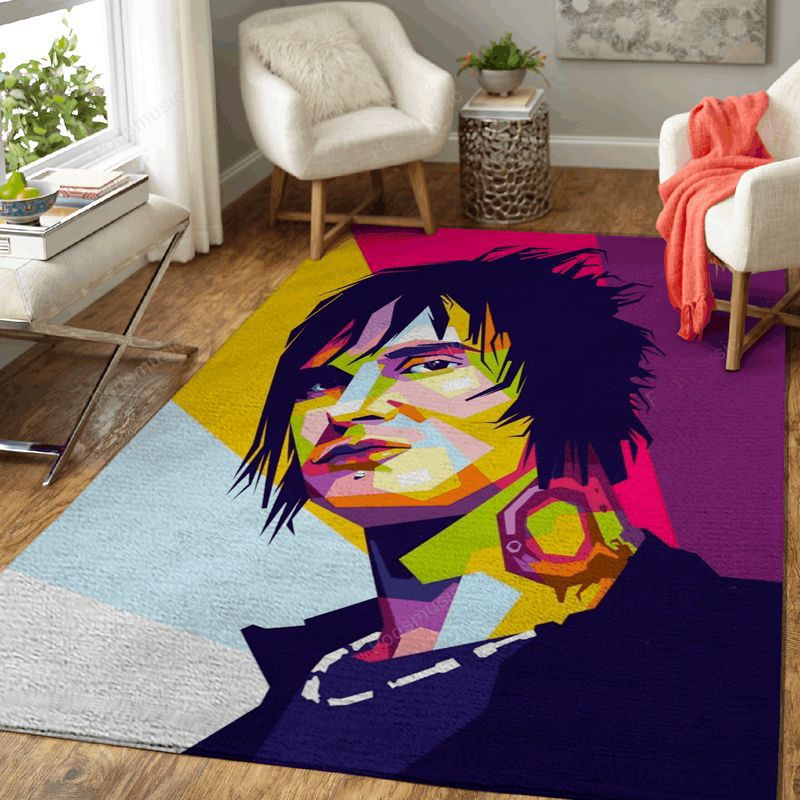 The Rev Music Art Teppich