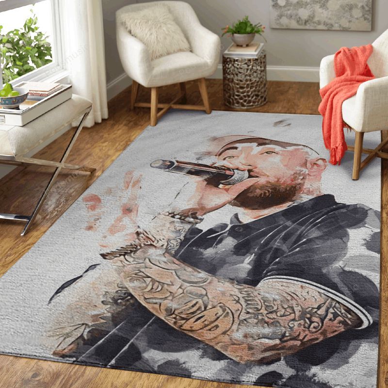 Mac Miller 3 Music Stage Art Teppich