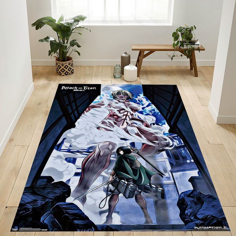 Mikasa Attack On Titan Teppich