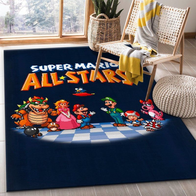 Super Mario All Stars 1 Teppich