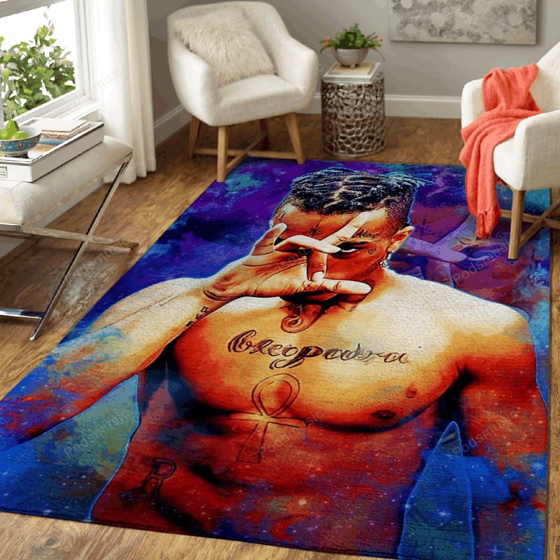 Xxxtentacion Music Painting Art IV Teppich